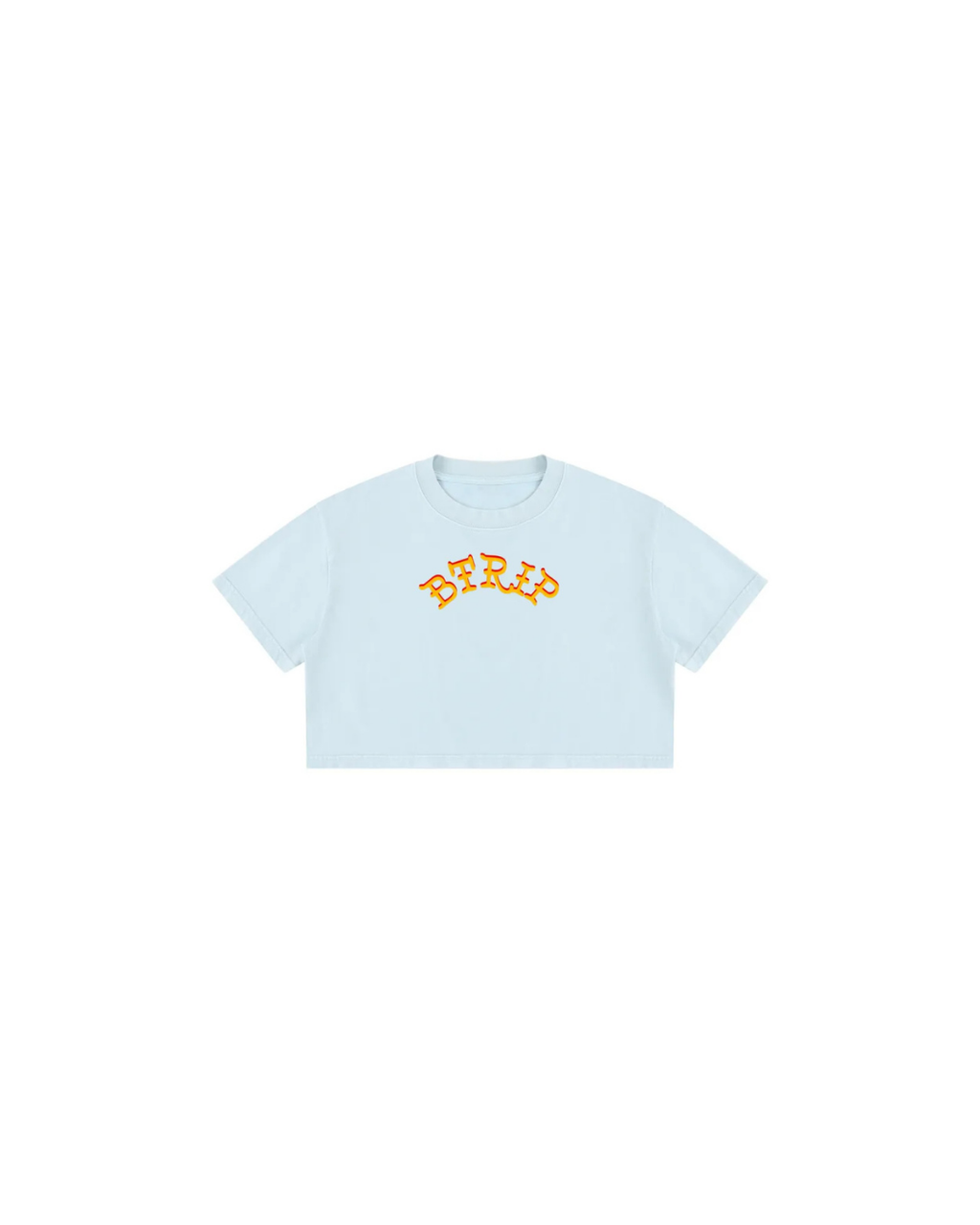 BEACH MELV Mineral Wash Crop Tee