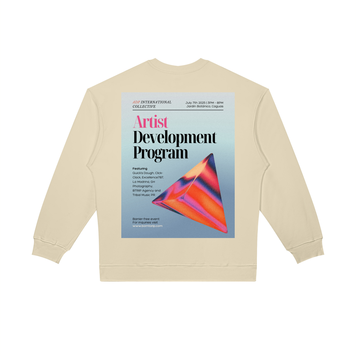 Unisex Oversized Crewneck Sweatshirt