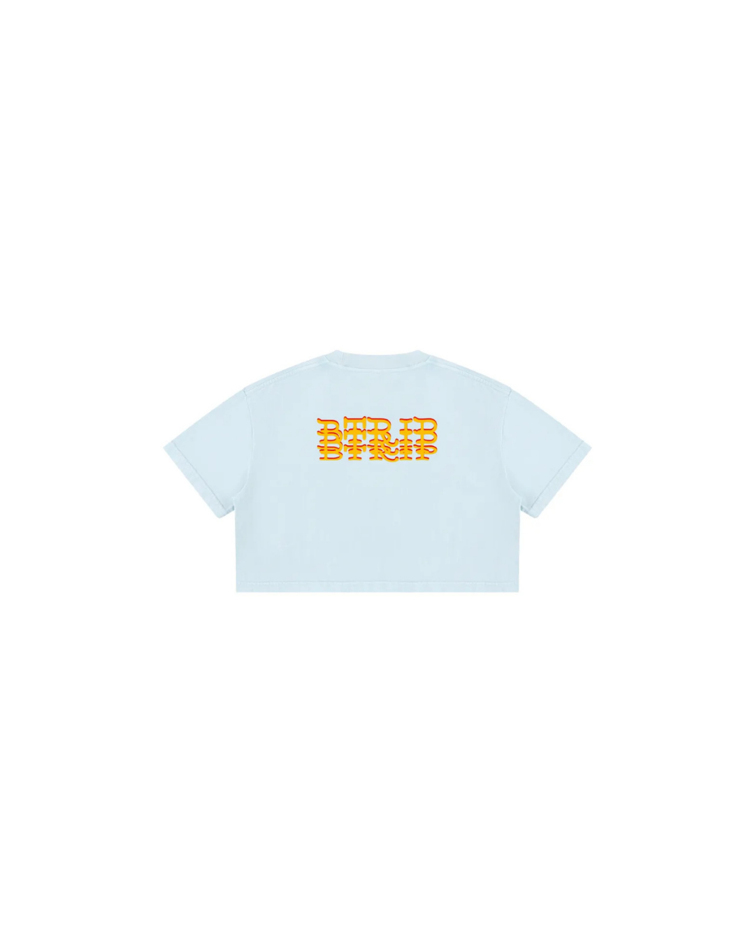 BEACH MELV Mineral Wash Crop Tee