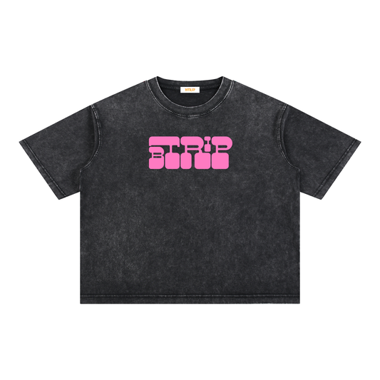 UNBREVKVBLE | BTRIP SB Mineral Wash Boxy Cotton T-Shirt