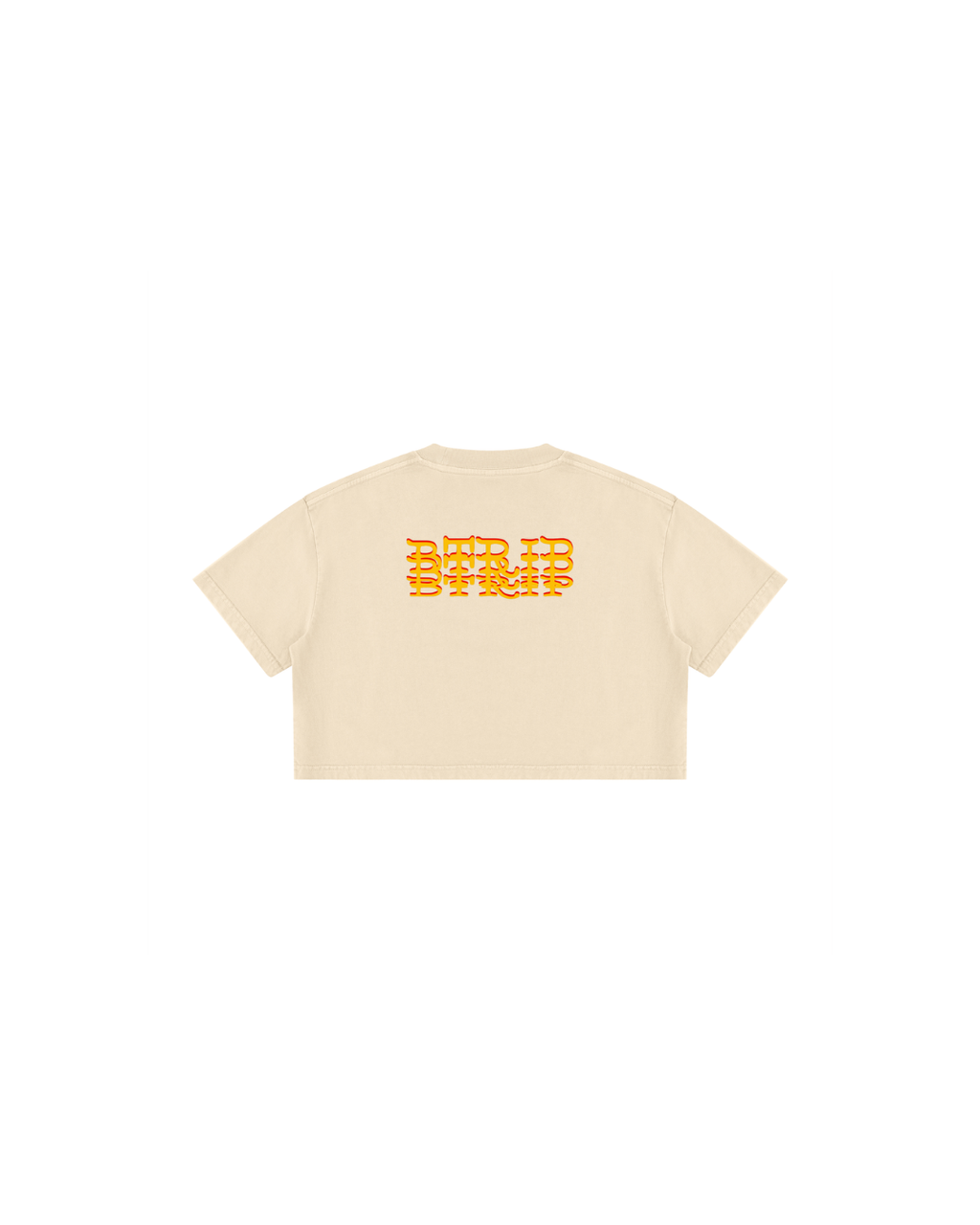 BEACH MELV Mineral Wash Crop Tee