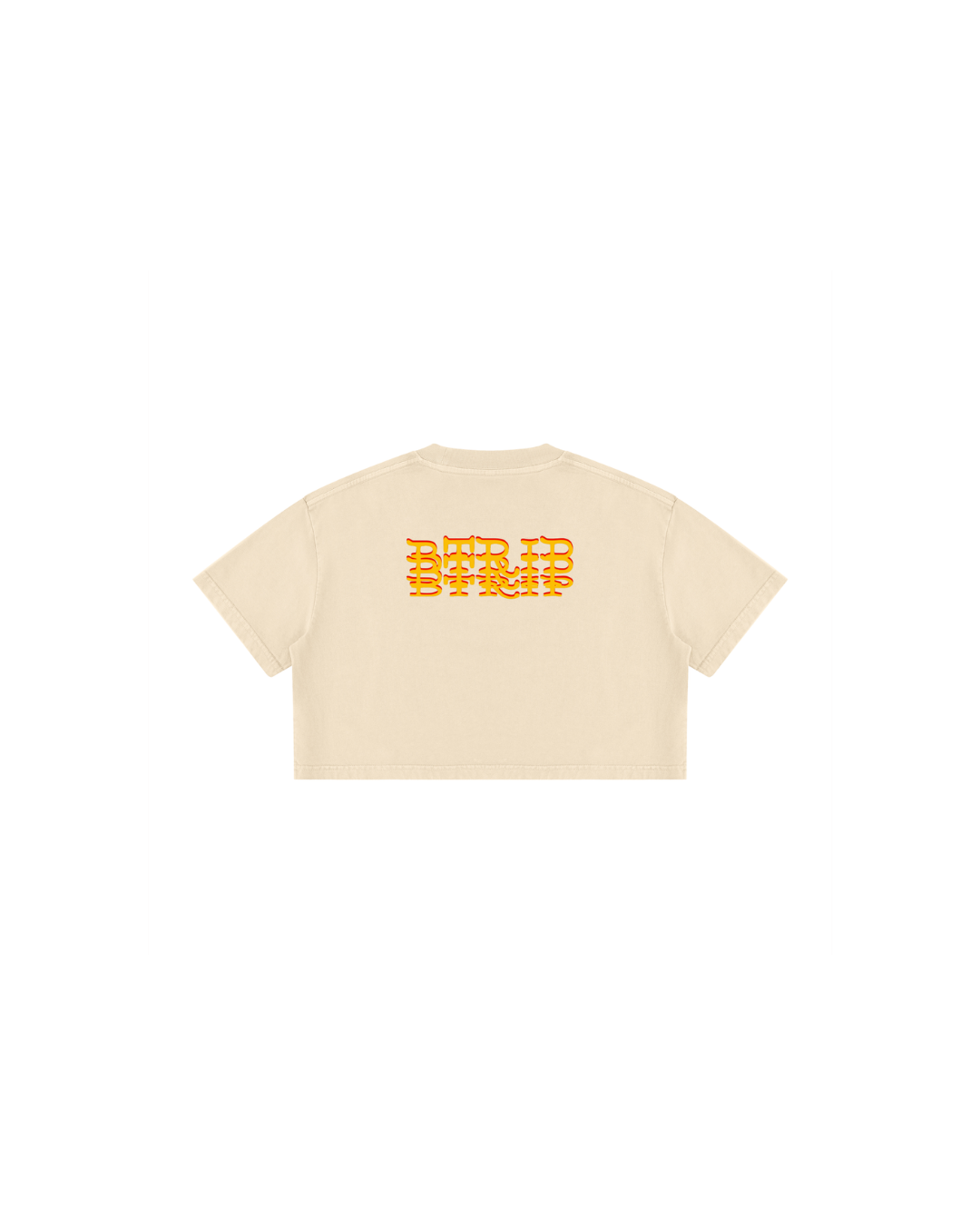BEACH MELV Mineral Wash Crop Tee