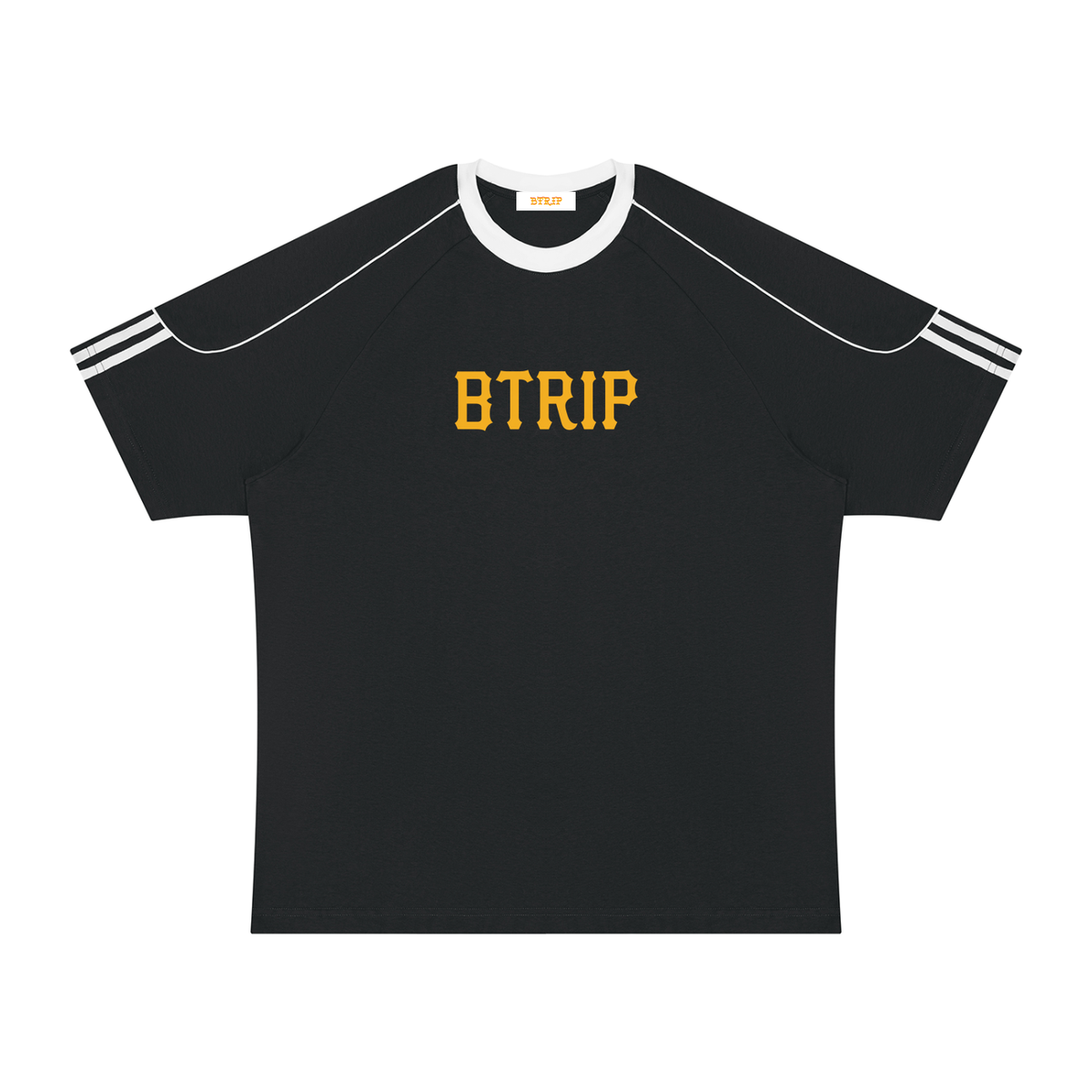 PIRVTES - Unisex Raglan Color Block T-Shirt