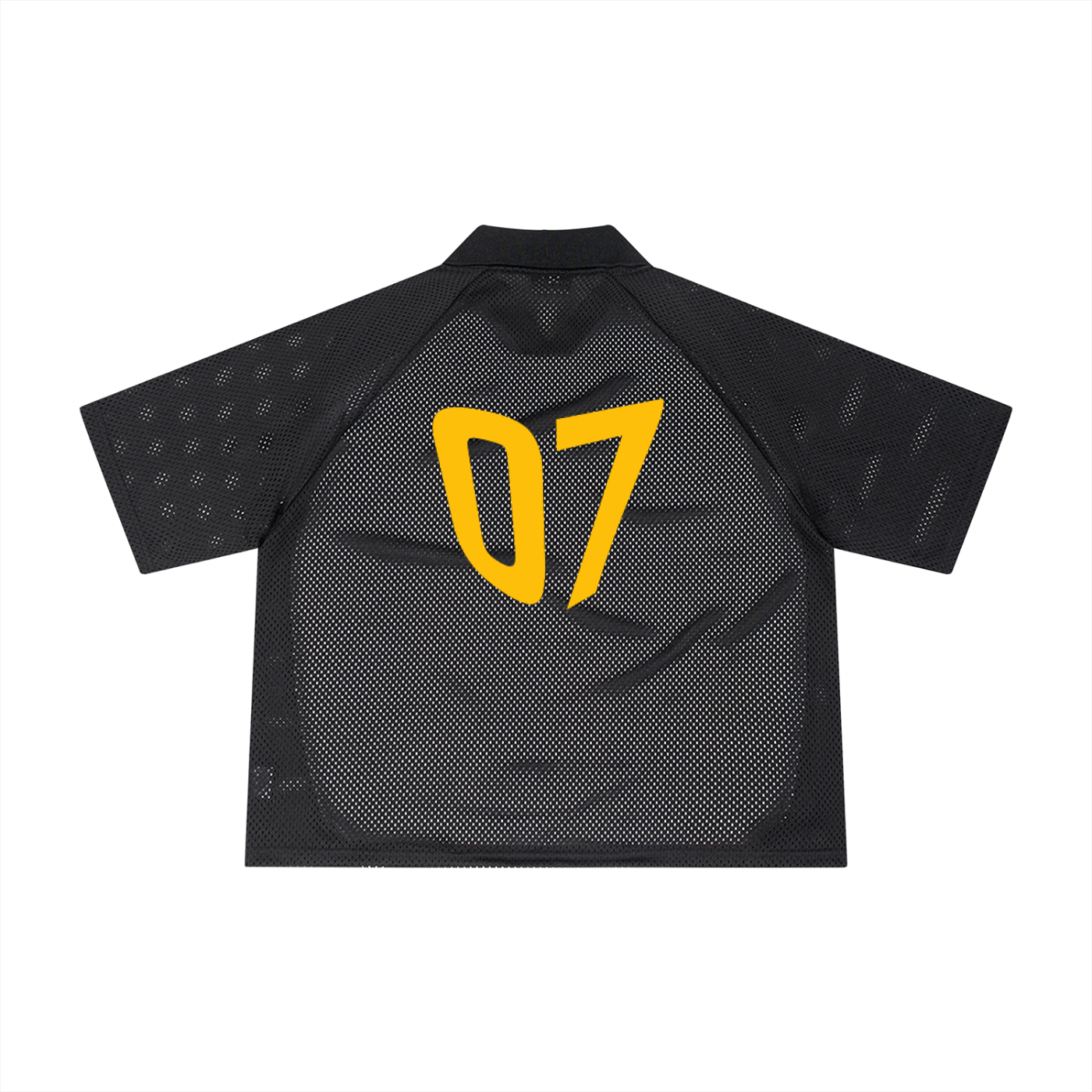 SPVIN - Unisex Striped Mesh Boxy Soccer Jersey