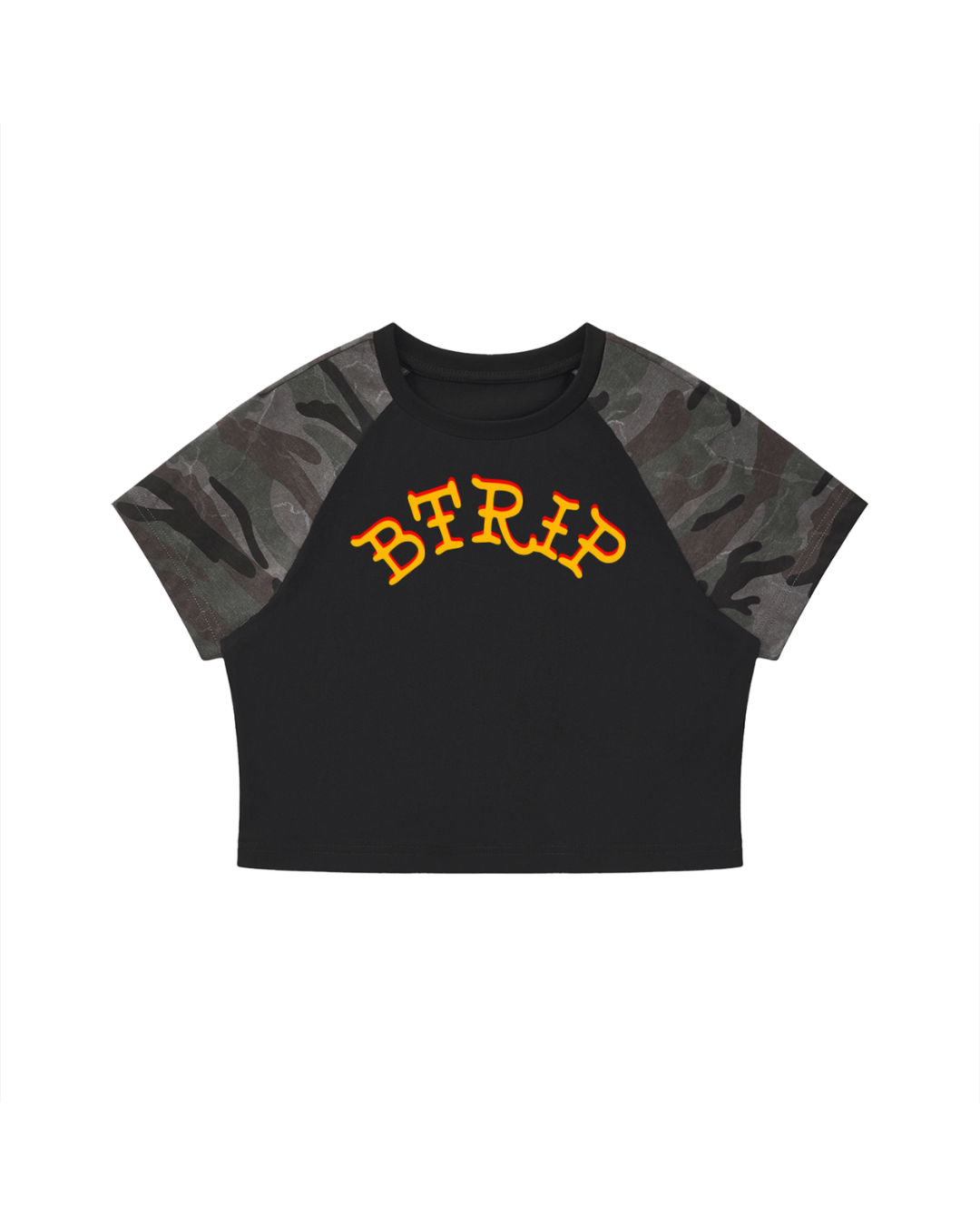 KELLY Camo Crop Tee