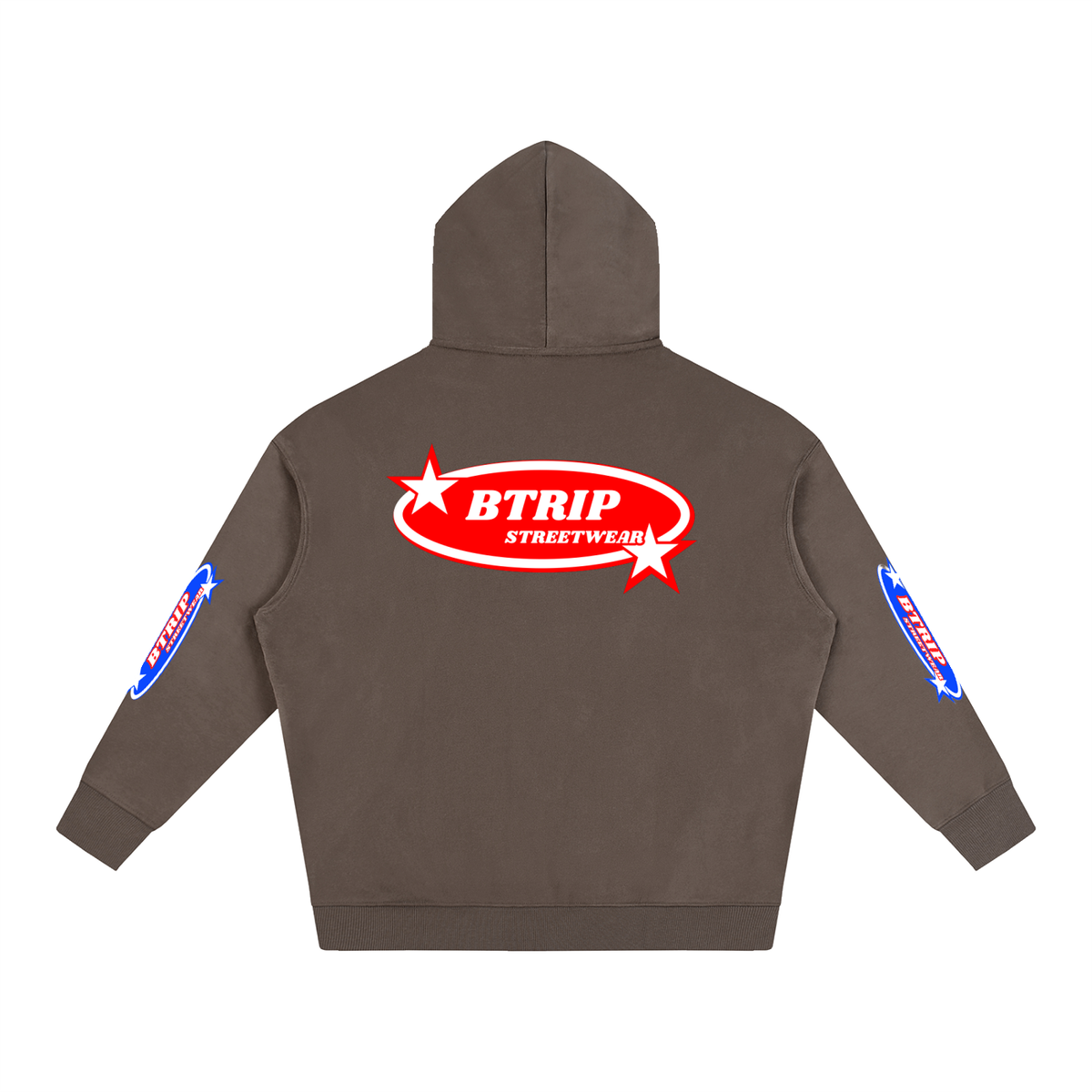 BTRIP STREETWEAR | Unisex Oversize Fleeced Hoodie