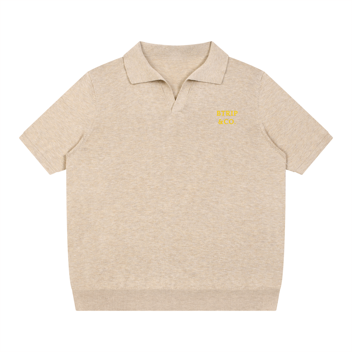 GLDN - Unisex Heavyweight Oversized Polo Shirt