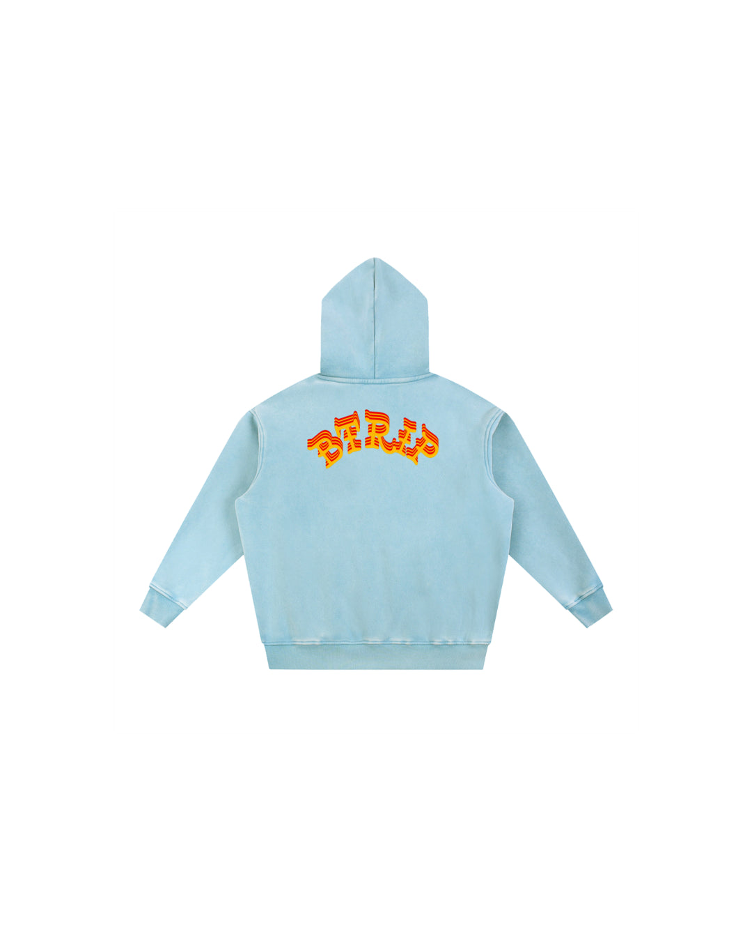 SUAGM Snow Wash Oversized Hoodie