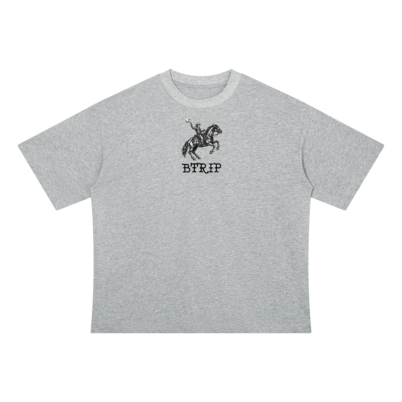 MAN DOWN | Unisex Drop Shoulder Cotton T-Shirt