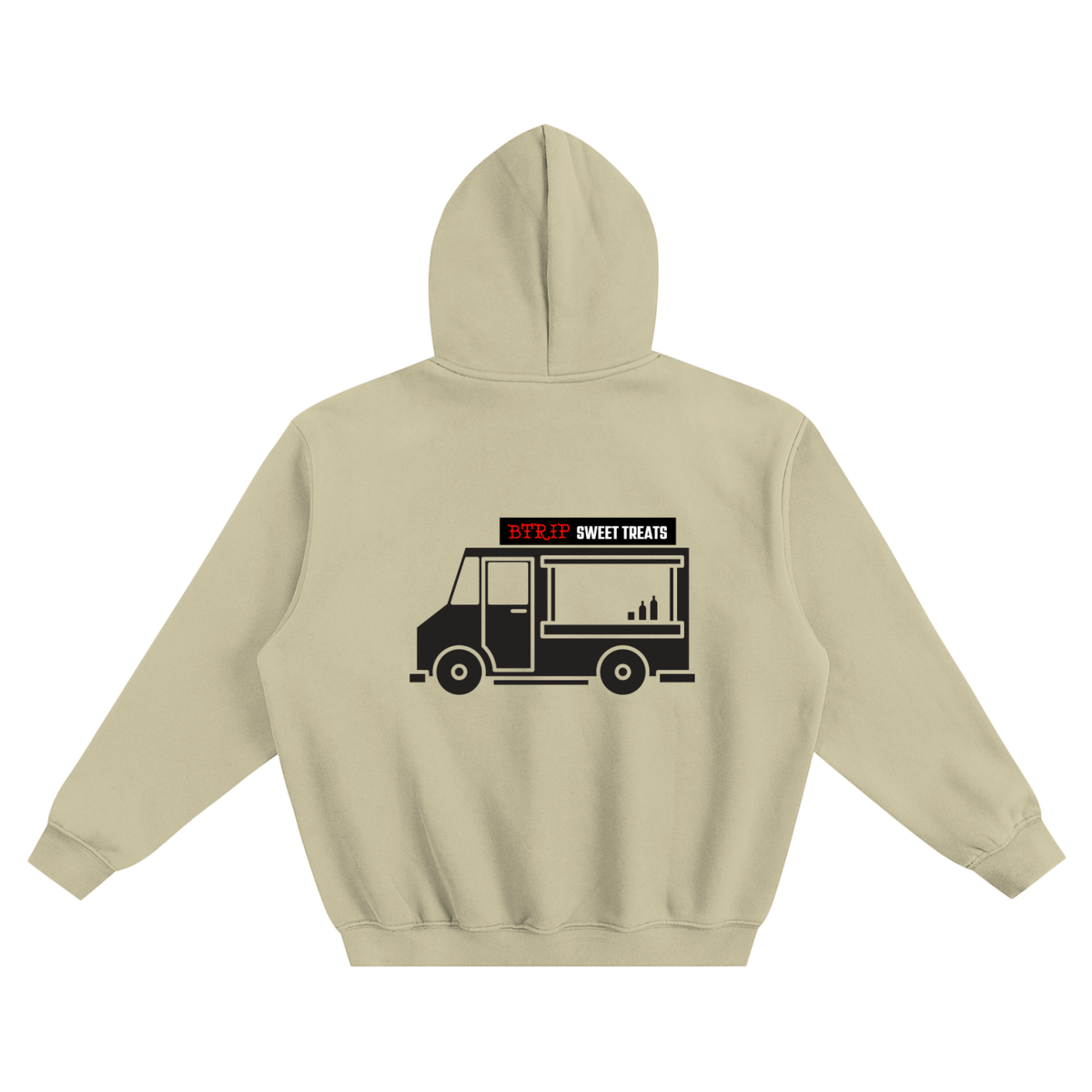 BTRIP TREATS | The Ice Cream Truck Fleeced Boxy Hoodie