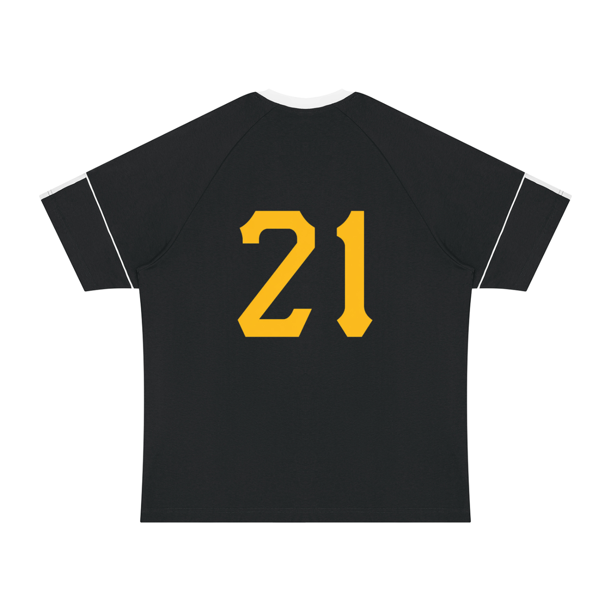 PIRVTES - Unisex Raglan Color Block T-Shirt
