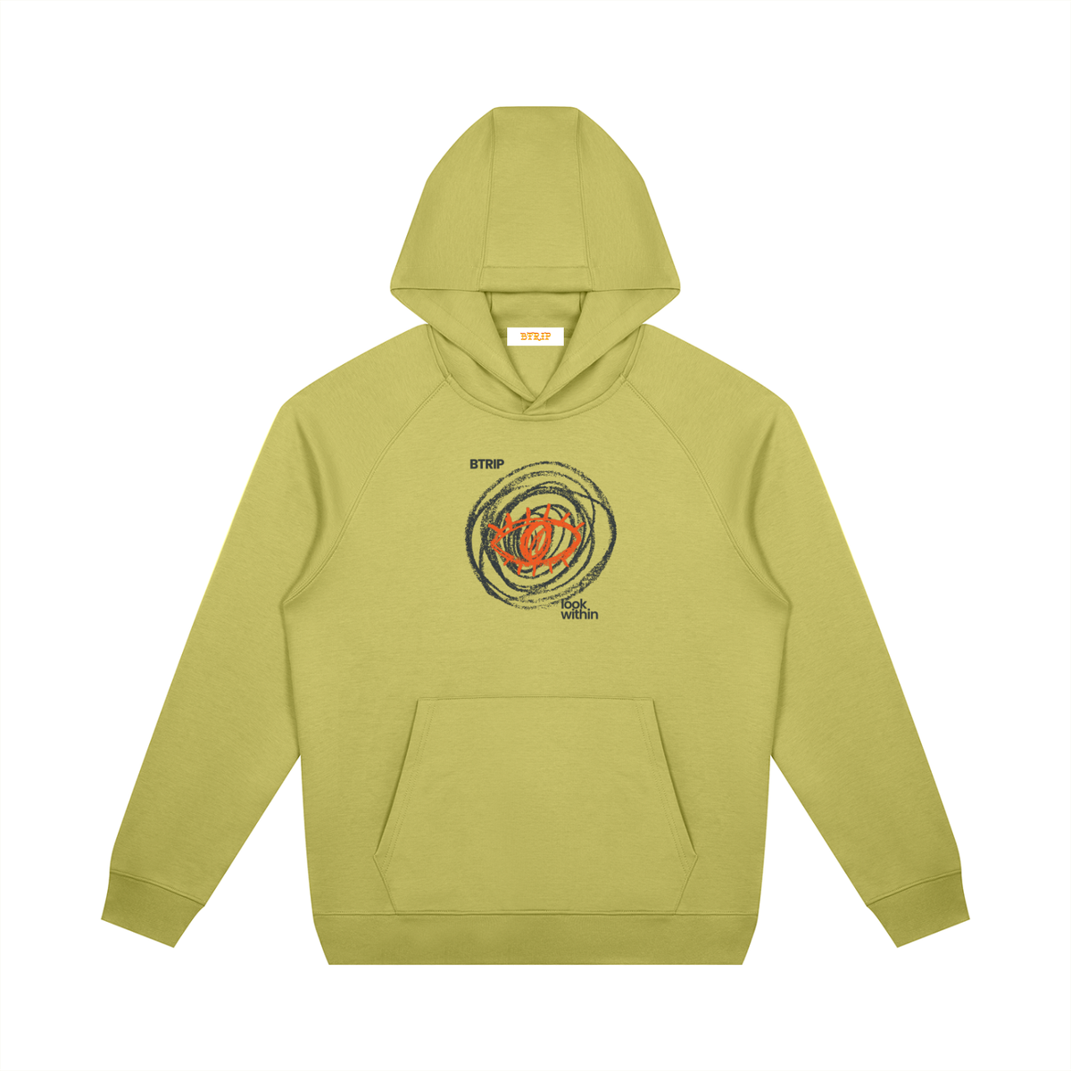 Unisex Oversized Raglan Pullover Hoodie