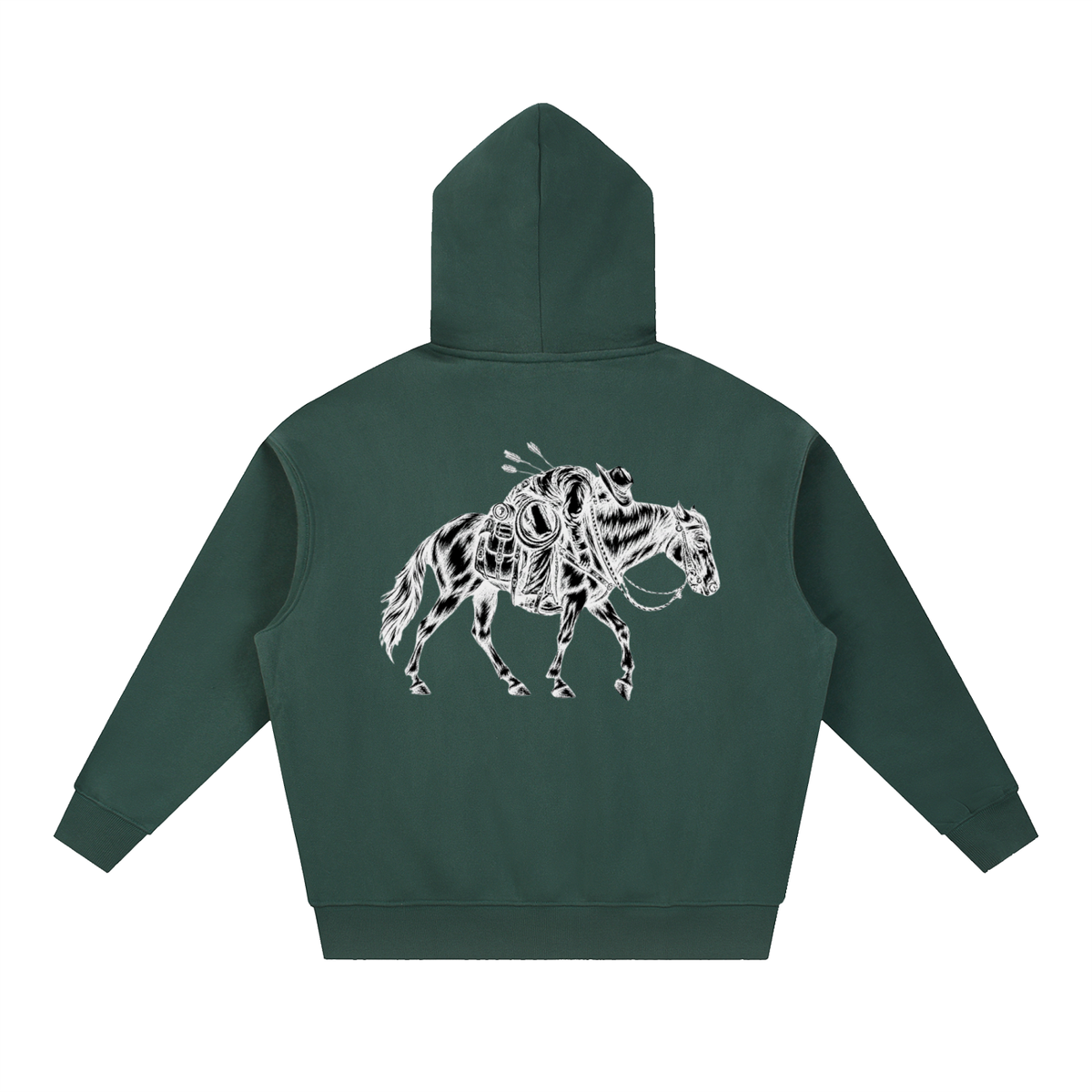 MVN UP & DOWN | The Essential Oversized Boxy Fleece Hoodie