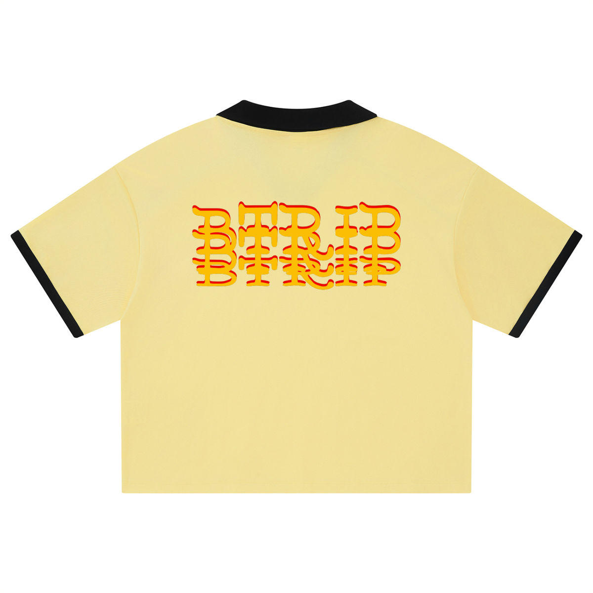 Unisex Collared Piping Boxy Soccer Jersey
