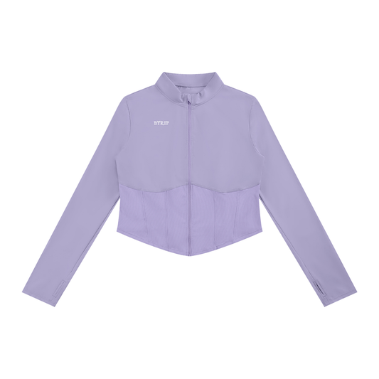 YOGV | The Slim Fit Full-Zip Yoga Jacket — Matcha Mornings