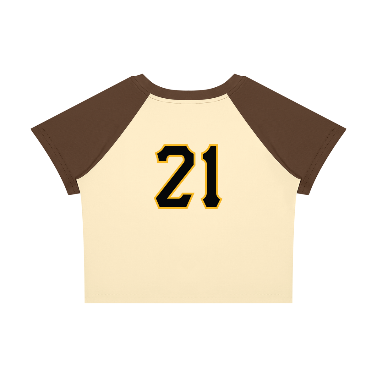 PIRVTES - Women’s Raglan Color Block Baby T-Shirt