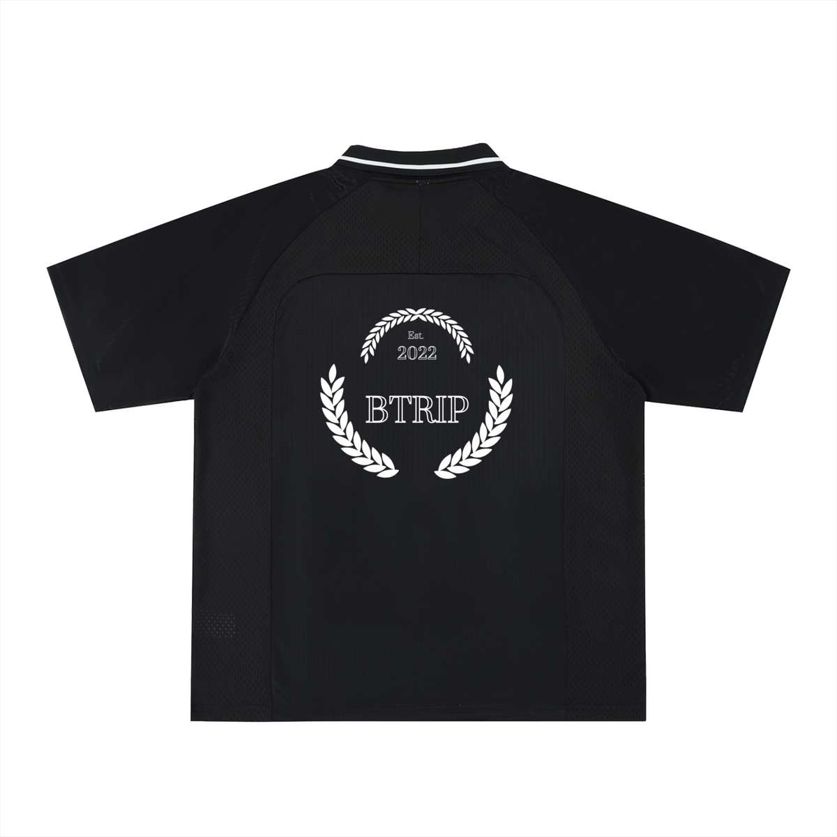 Striped V-Neck Soccer Jersey