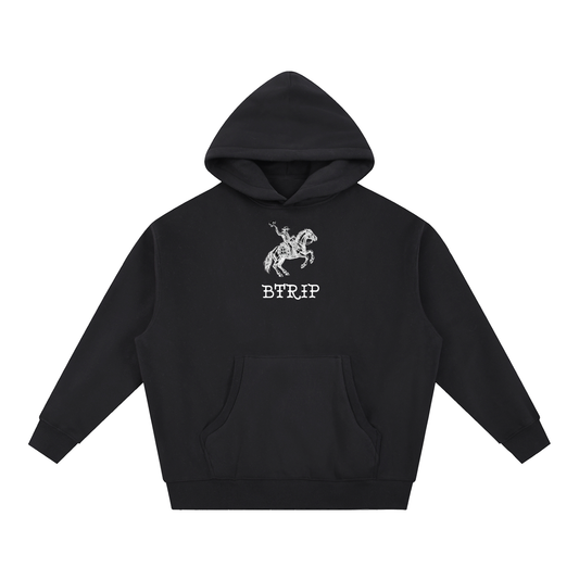 MVN UP & DOWN | The Essential Oversized Boxy Fleece Hoodie