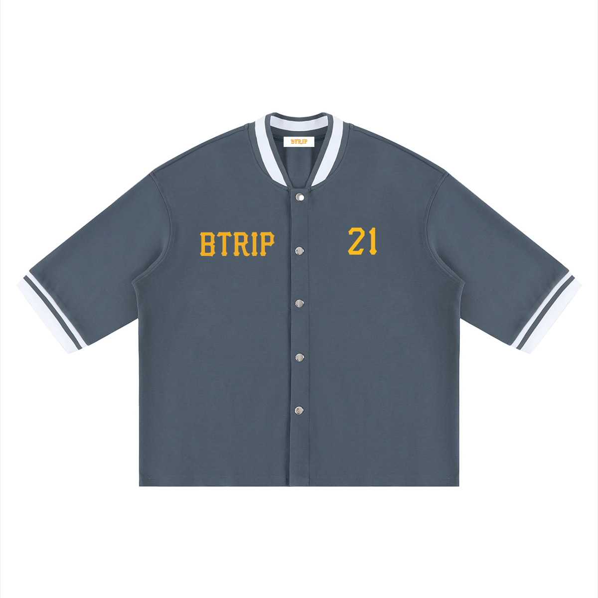 PIRVTES - Unisex Boxy Heavyweight Baseball Jersey