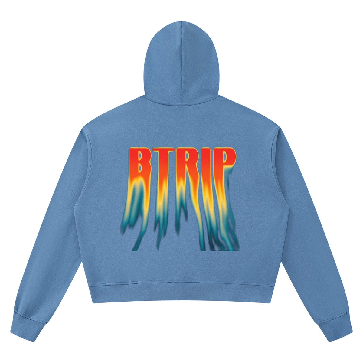 Unisex Boxy Raw Edge Hoodie