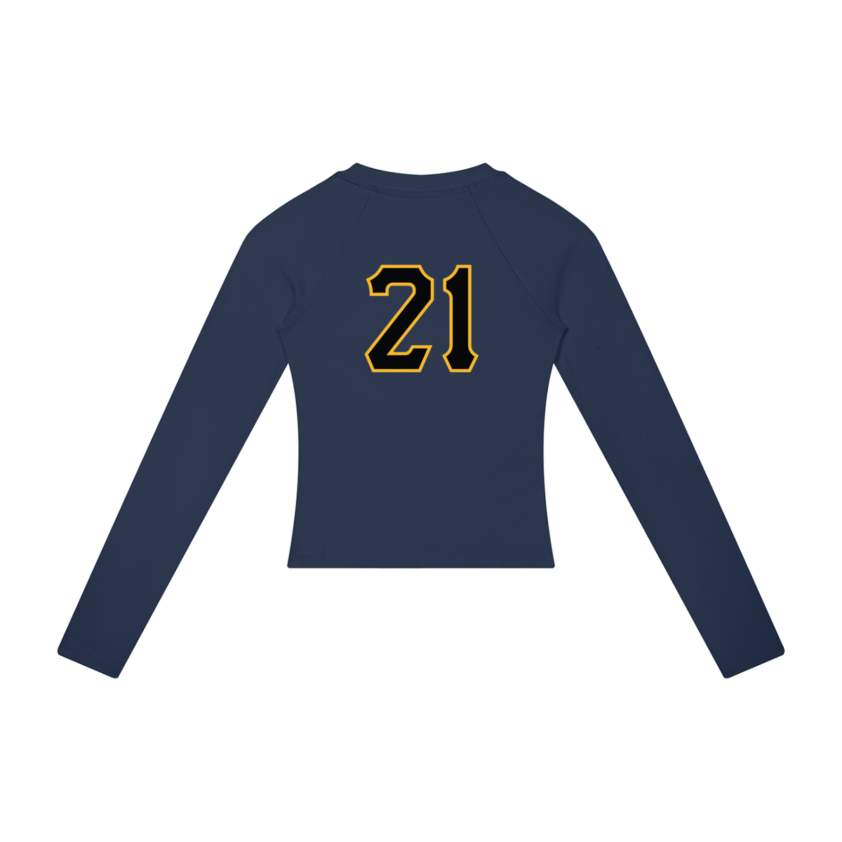 PIRVTES - Women’s Slim Raglan Long Sleeve T-Shirt