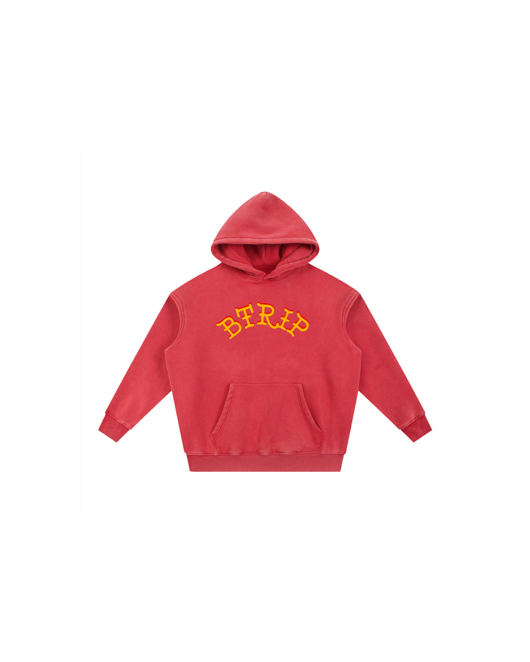 SUAGM Snow Wash Oversized Hoodie