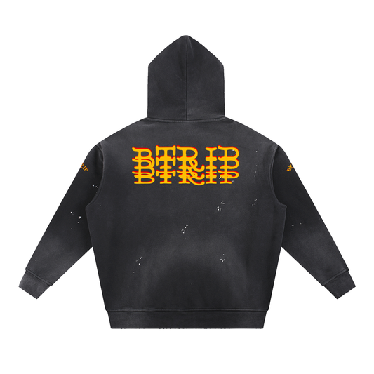 LIMV - Frayed Fleece Isla Hoodie
