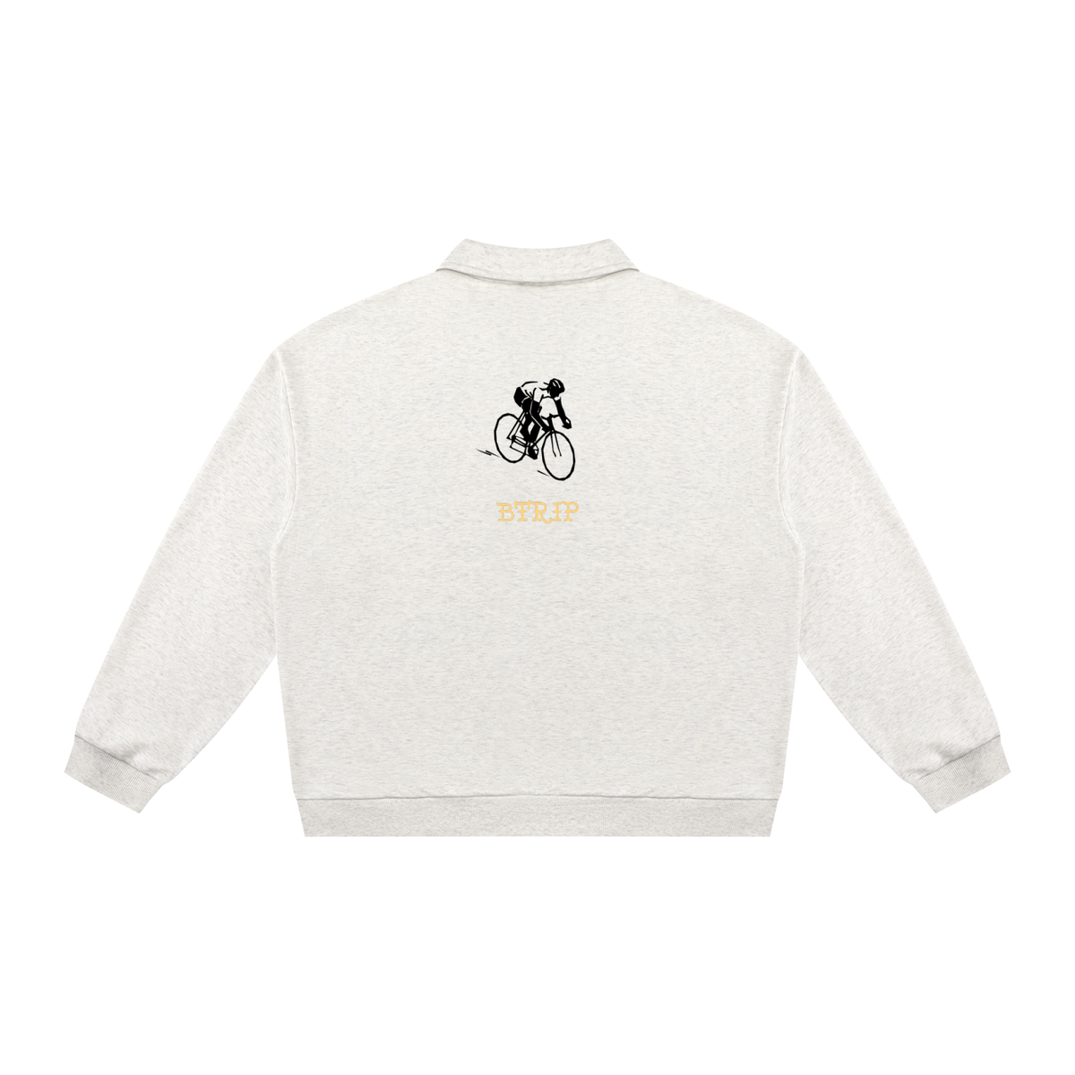 Unisex Oversized Collared Sweatshirt