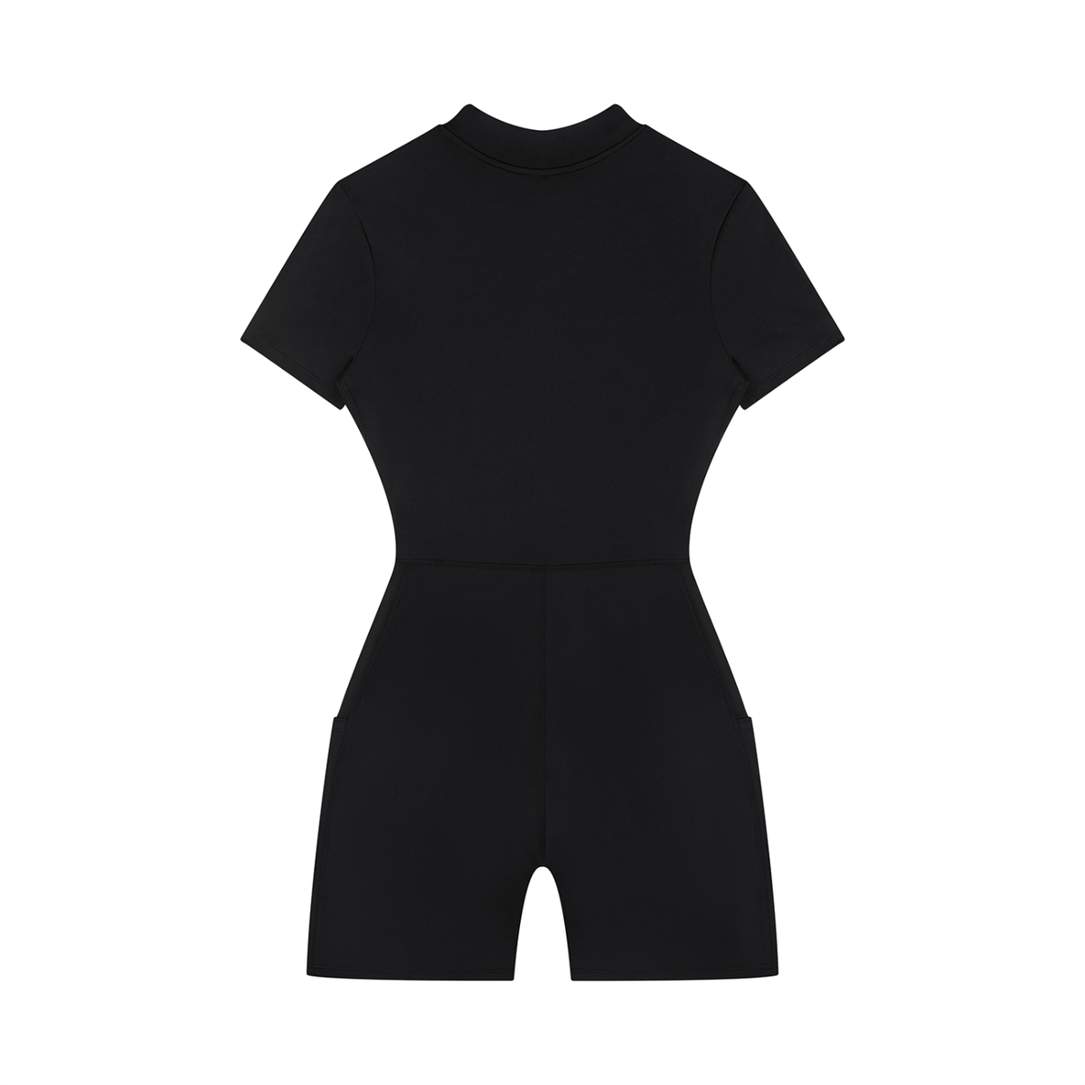 CHAMPIONS & ATHLETES | Women's Quarter-Zip Short Sleeve Romper