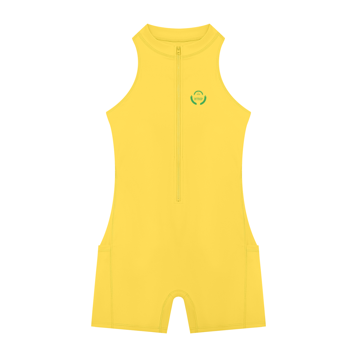 C&A | Women's Quarter-Zip Yoga Romper