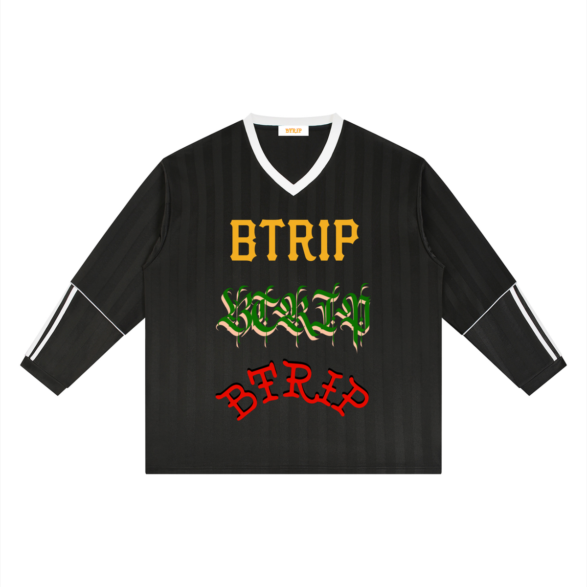 Unisex Striped Soccer Jersey