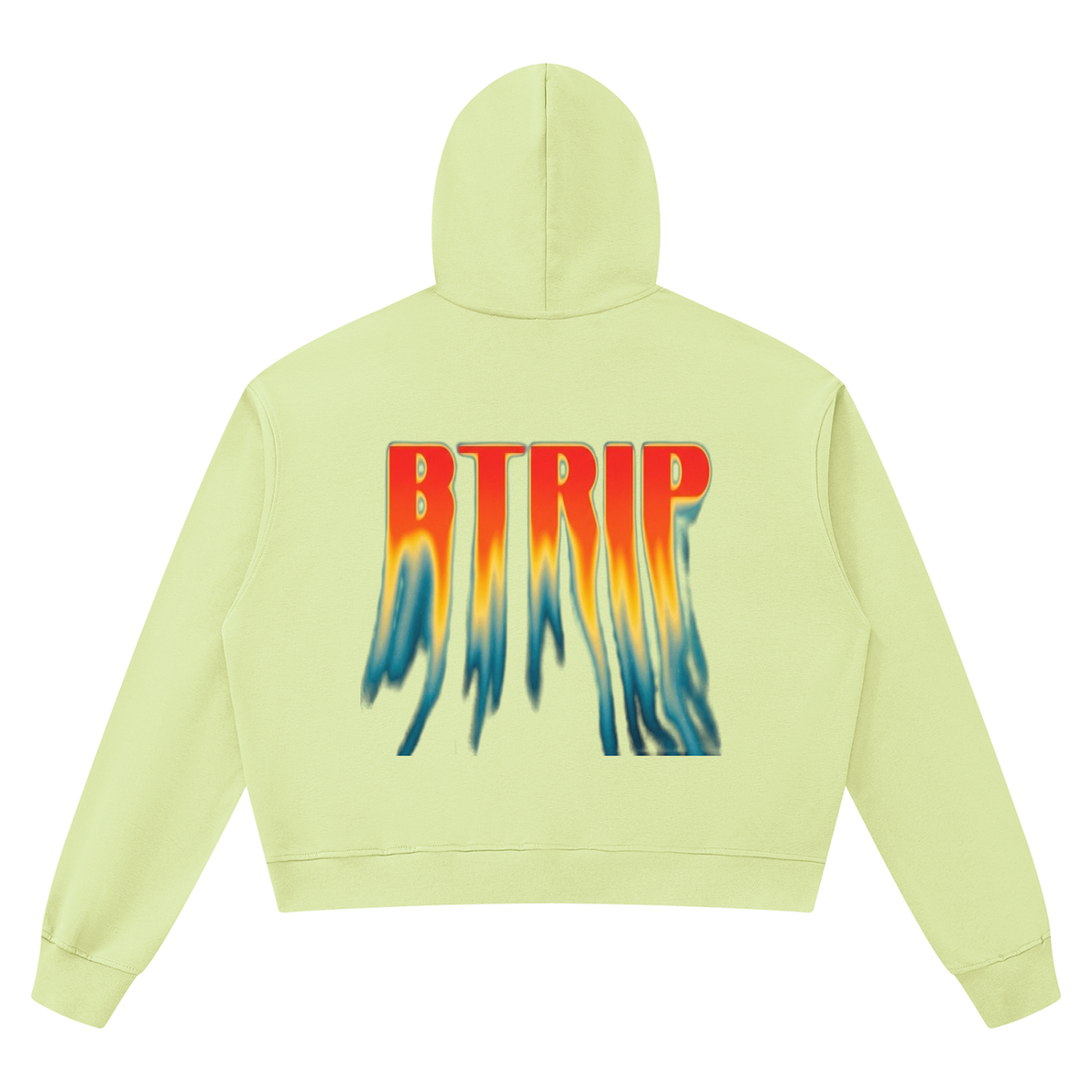 Unisex Boxy Raw Edge Hoodie