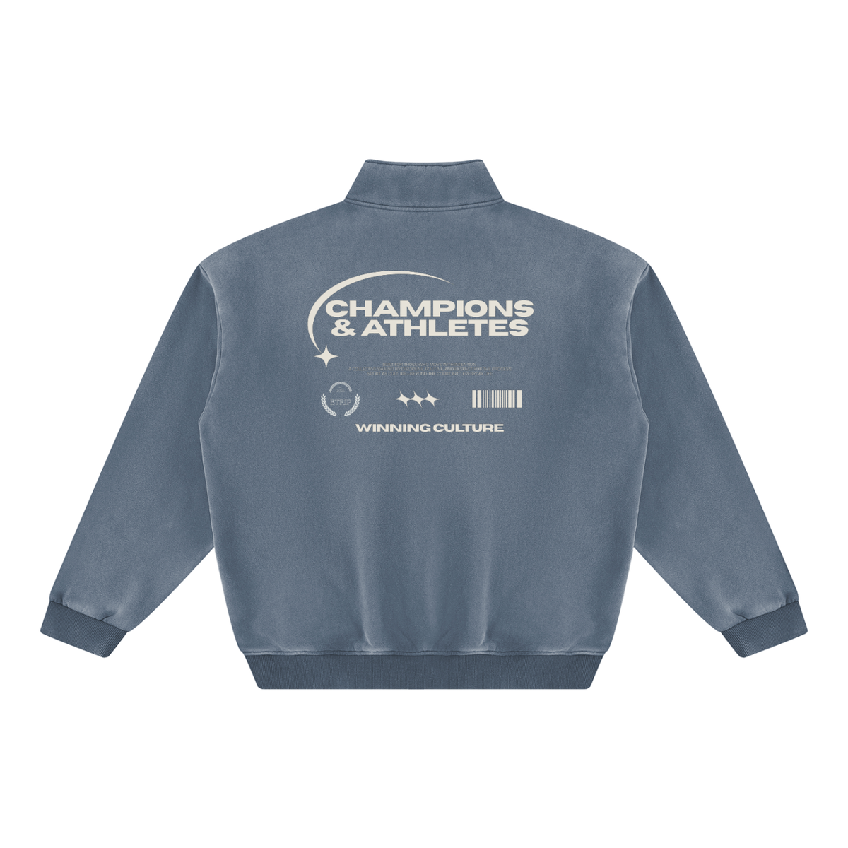 C&A | The Vintage Wash Half-Zip Fleece Sweatshirt