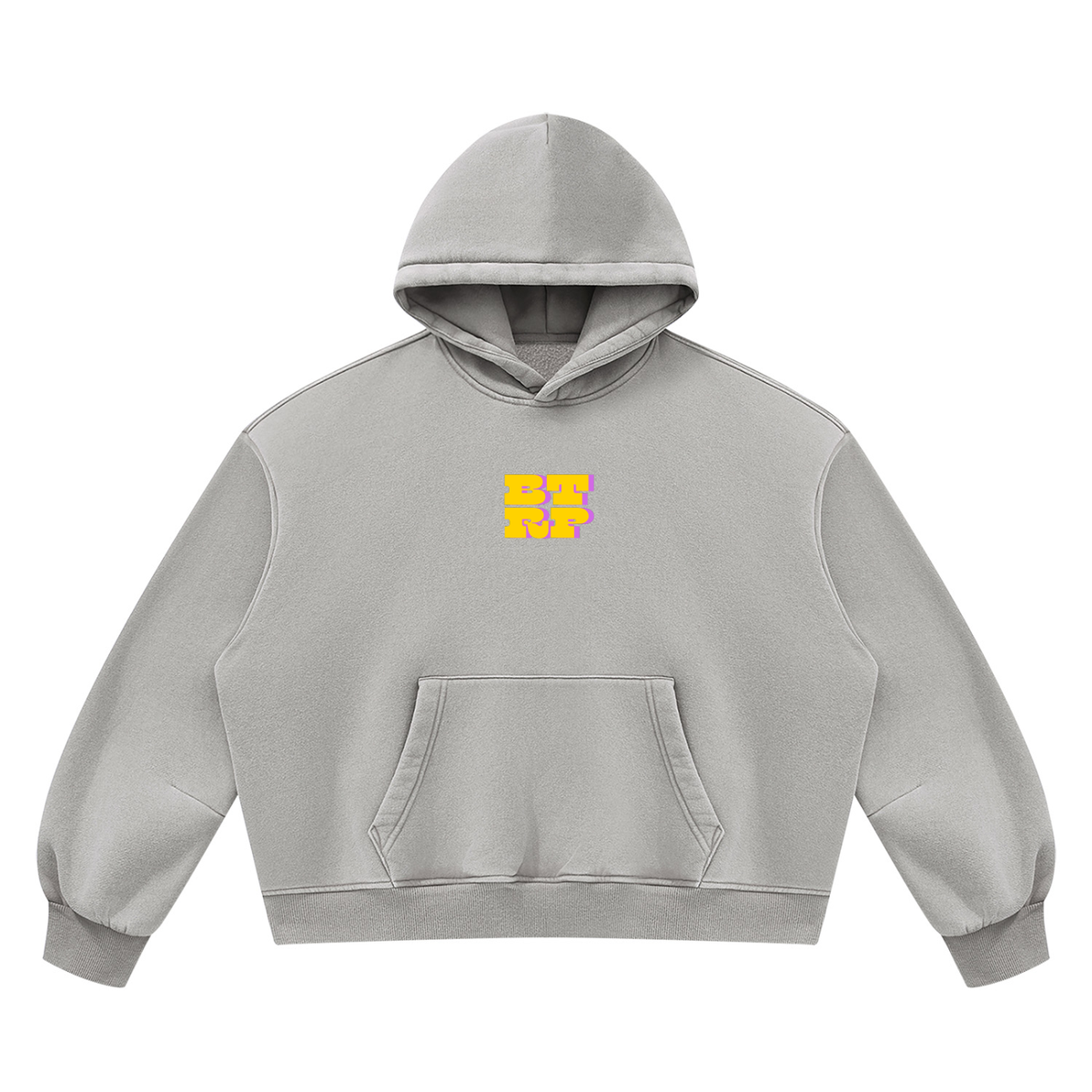 UNBREVKVBLE BTRP - Unisex Vintage Wash Boxy Fleece Hoodie