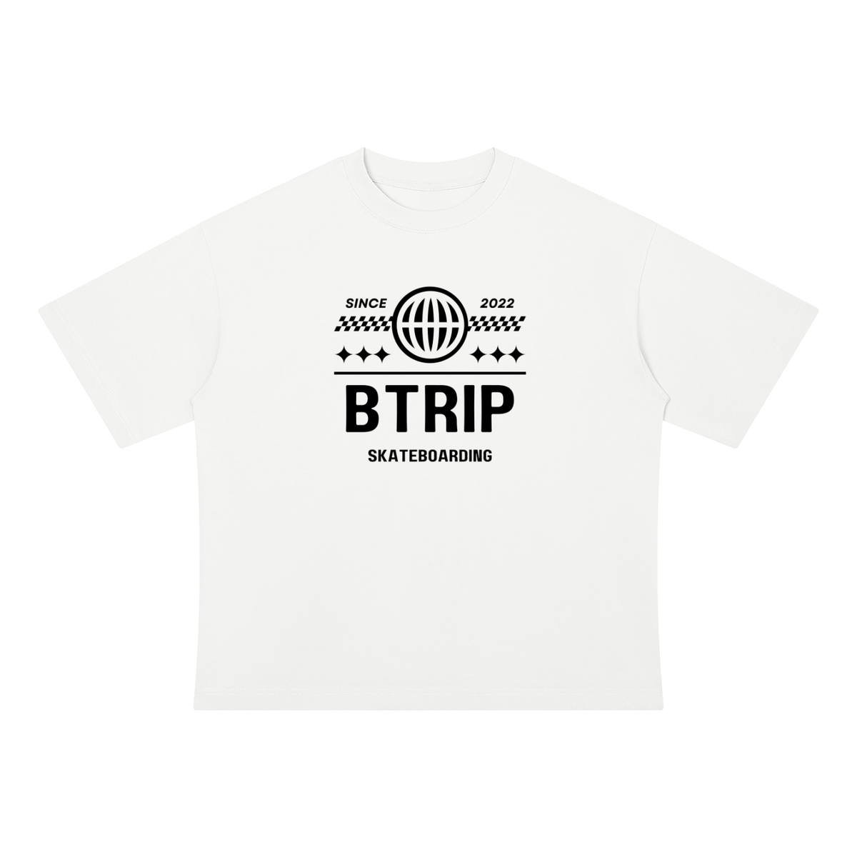 UNBREVKVBLE | BTRP Global Drop Shoulder Cotton T-Shirt