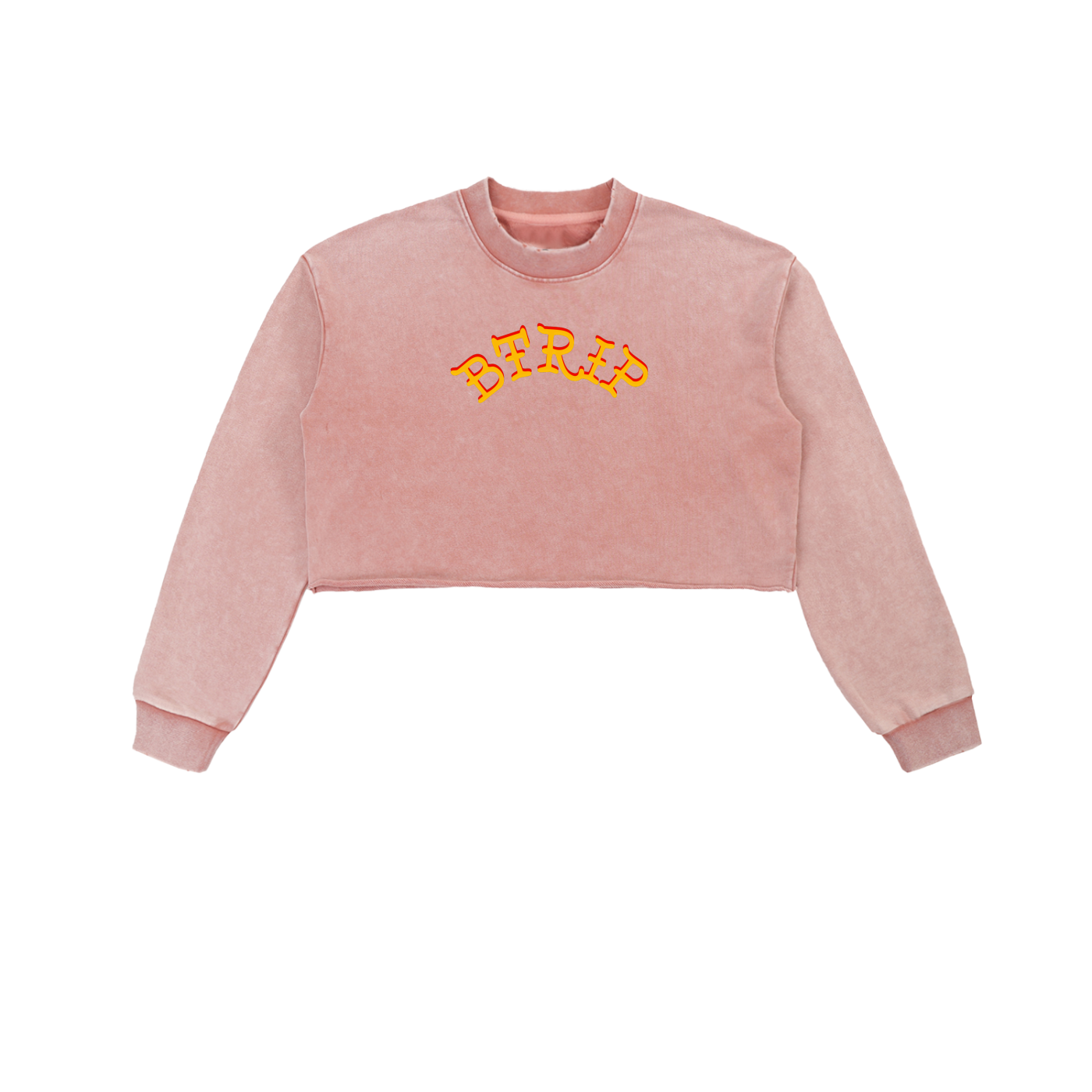 BVBY MUSCLE - Washed Crop Muscle Sweatshirt