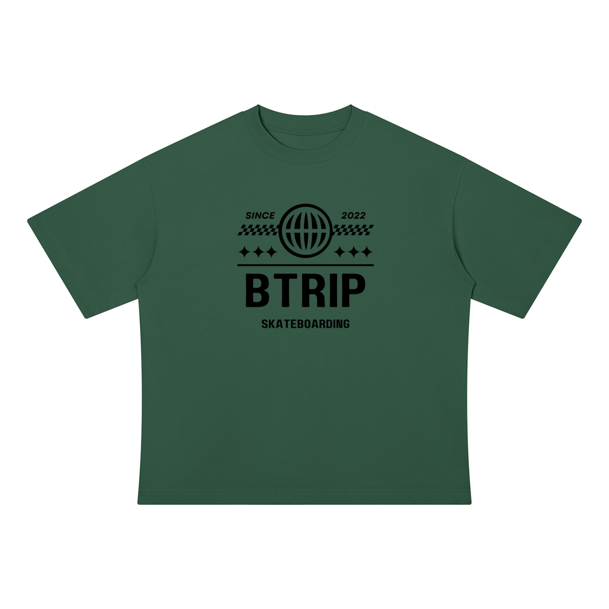 UNBREVKVBLE | BTRP Global Drop Shoulder Cotton T-Shirt