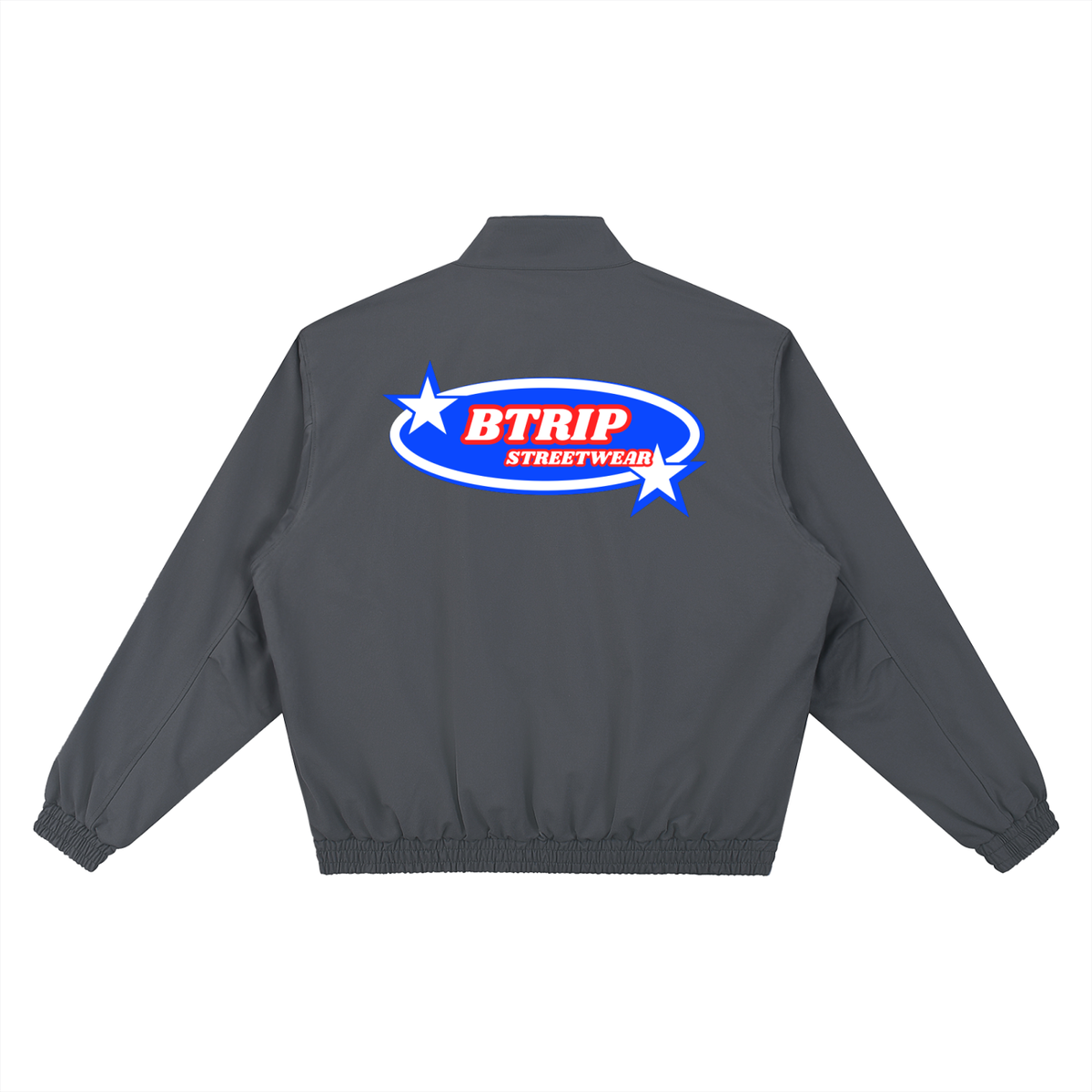 BTRIP STREETWEAR | Unisex Stand Collar Bomber Jacket