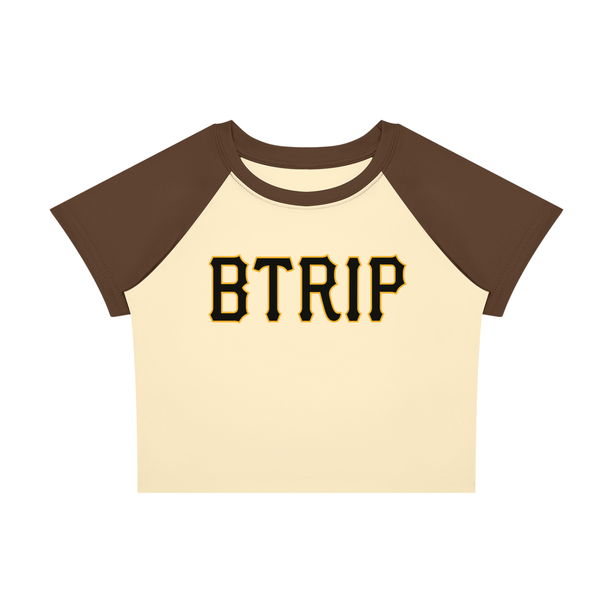 PIRVTES - Women’s Raglan Color Block Baby T-Shirt