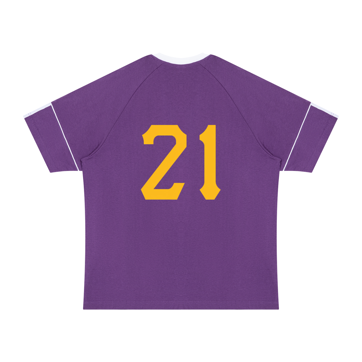 PIRVTES - Unisex Raglan Color Block T-Shirt