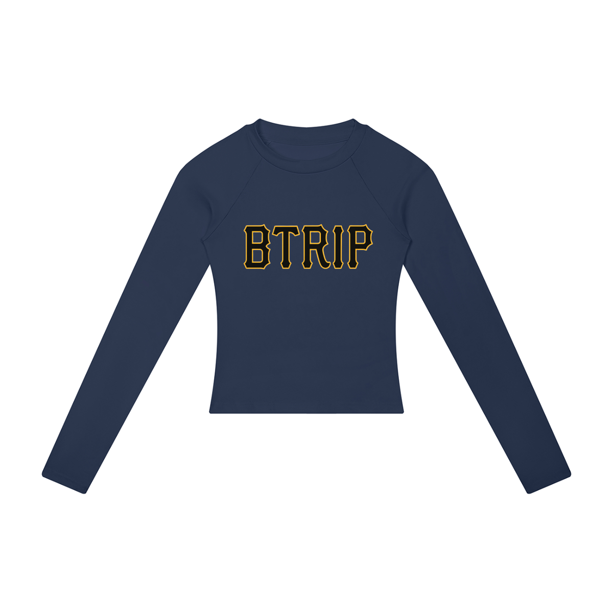PIRVTES - Women’s Slim Raglan Long Sleeve T-Shirt