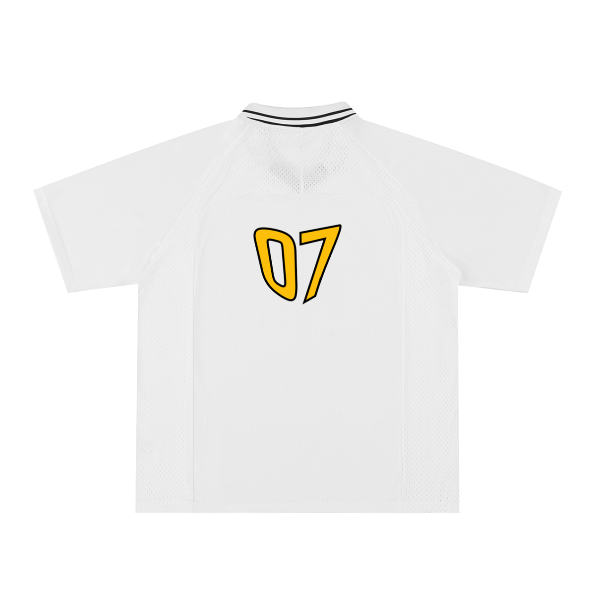 Striped V-Neck Soccer Jersey