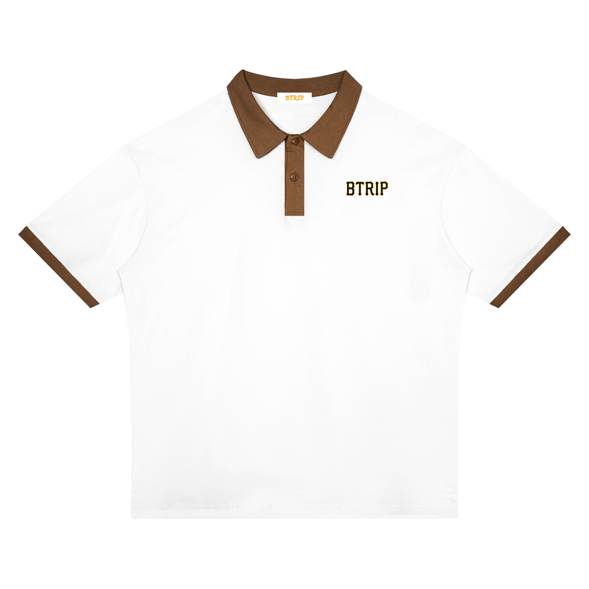 PIRVTES - Unisex Color Block Polo Shirt