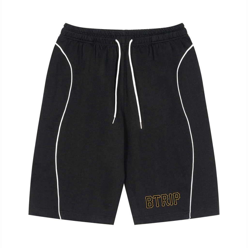COURT - Unisex Piping Drawstring Shorts