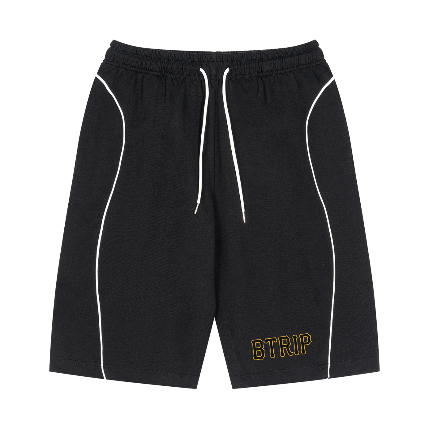 COURT - Unisex Piping Drawstring Shorts