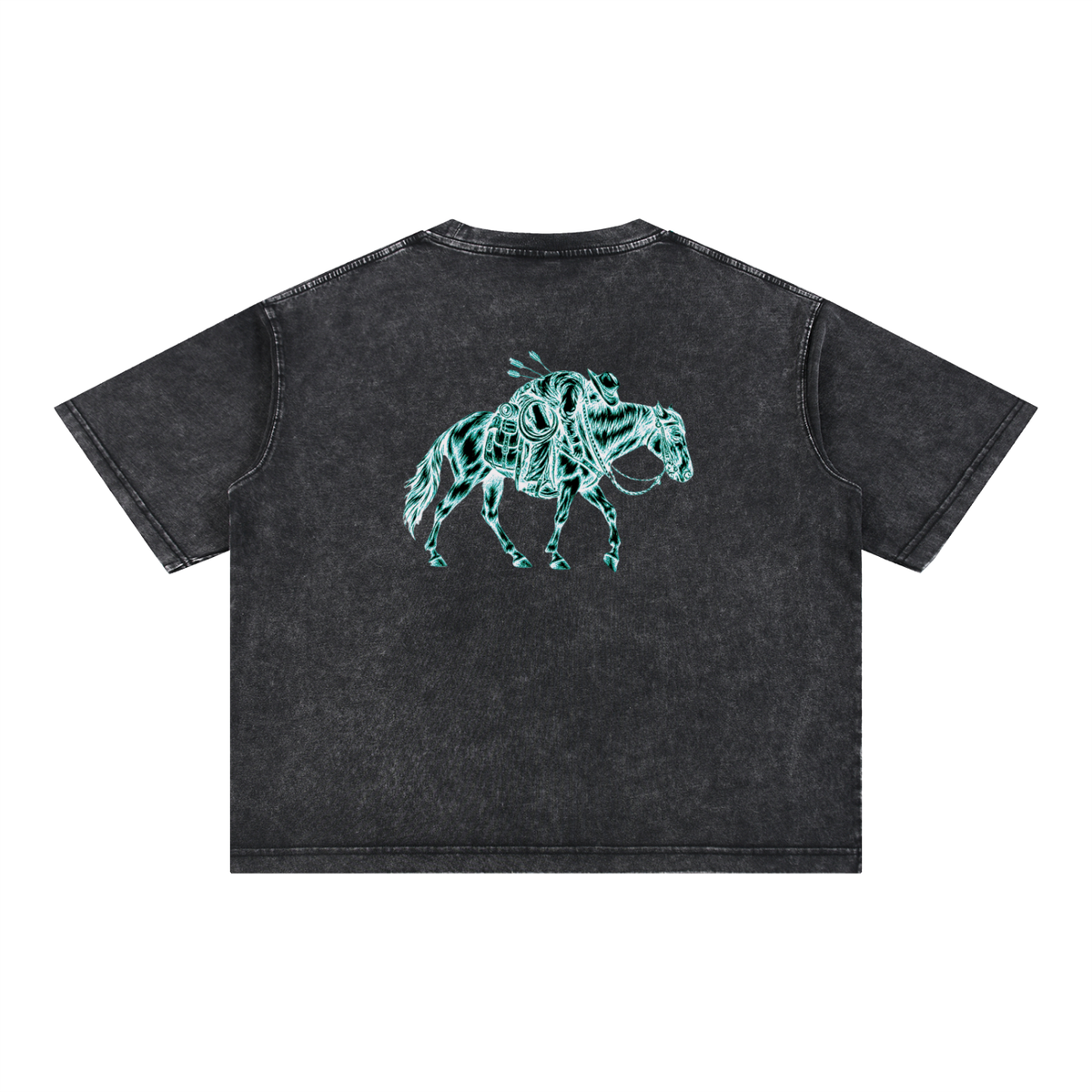 X-RVY MVN DOWN | The Mineral Wash Boxy Cotton Tee