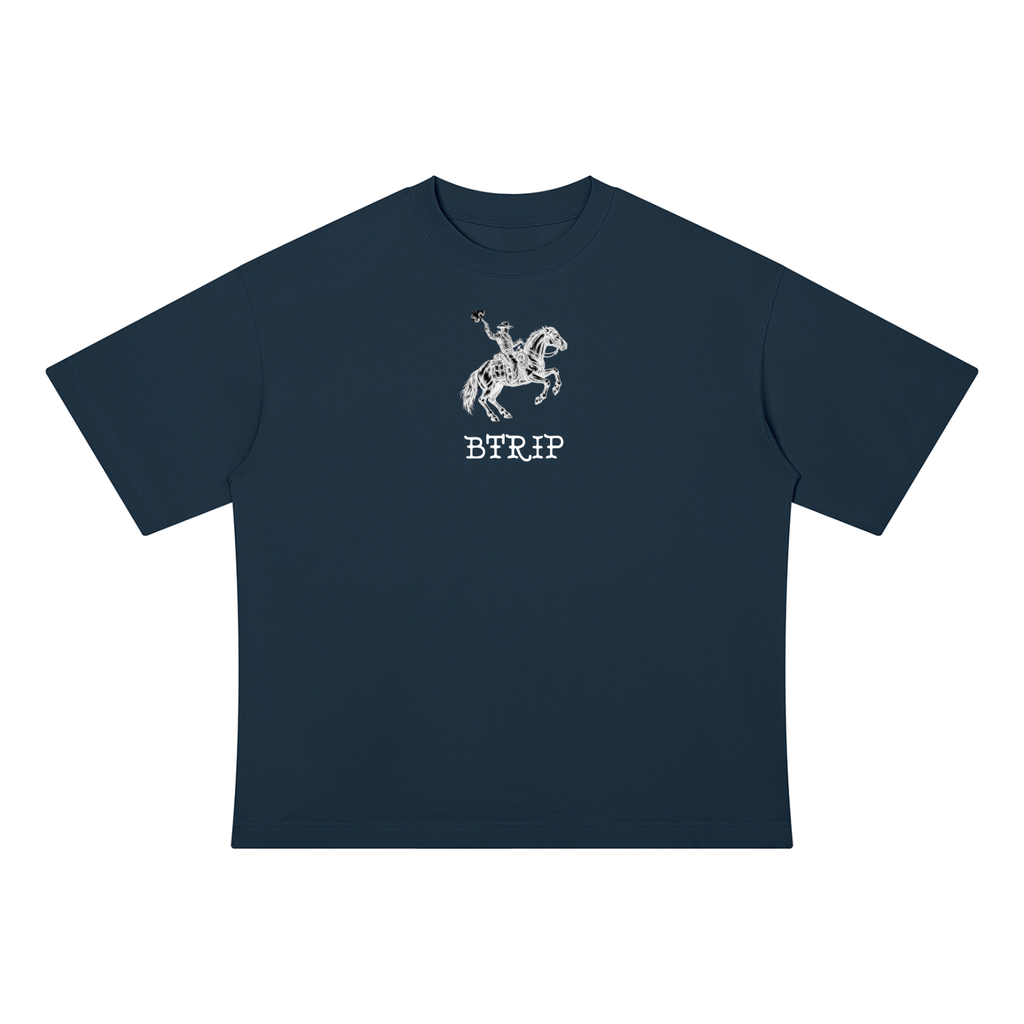 MAN DOWN INVERTED | Unisex Drop Shoulder Cotton T-Shirt