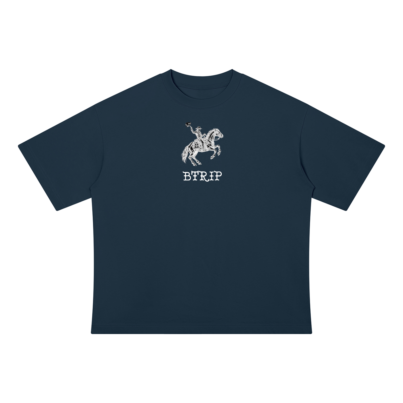 MAN DOWN INVERTED | Unisex Drop Shoulder Cotton T-Shirt