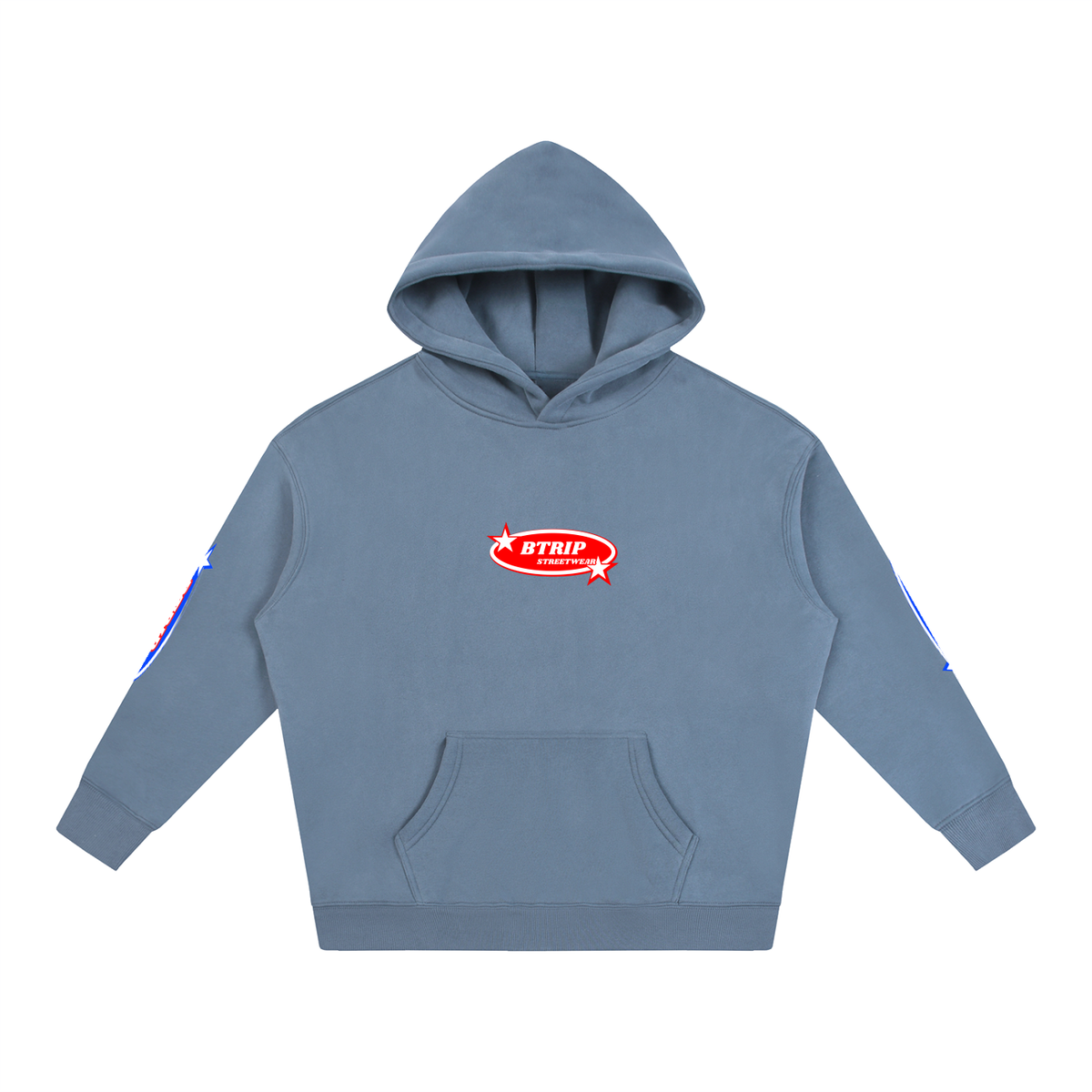 BTRIP STREETWEAR | Unisex Oversize Fleeced Hoodie