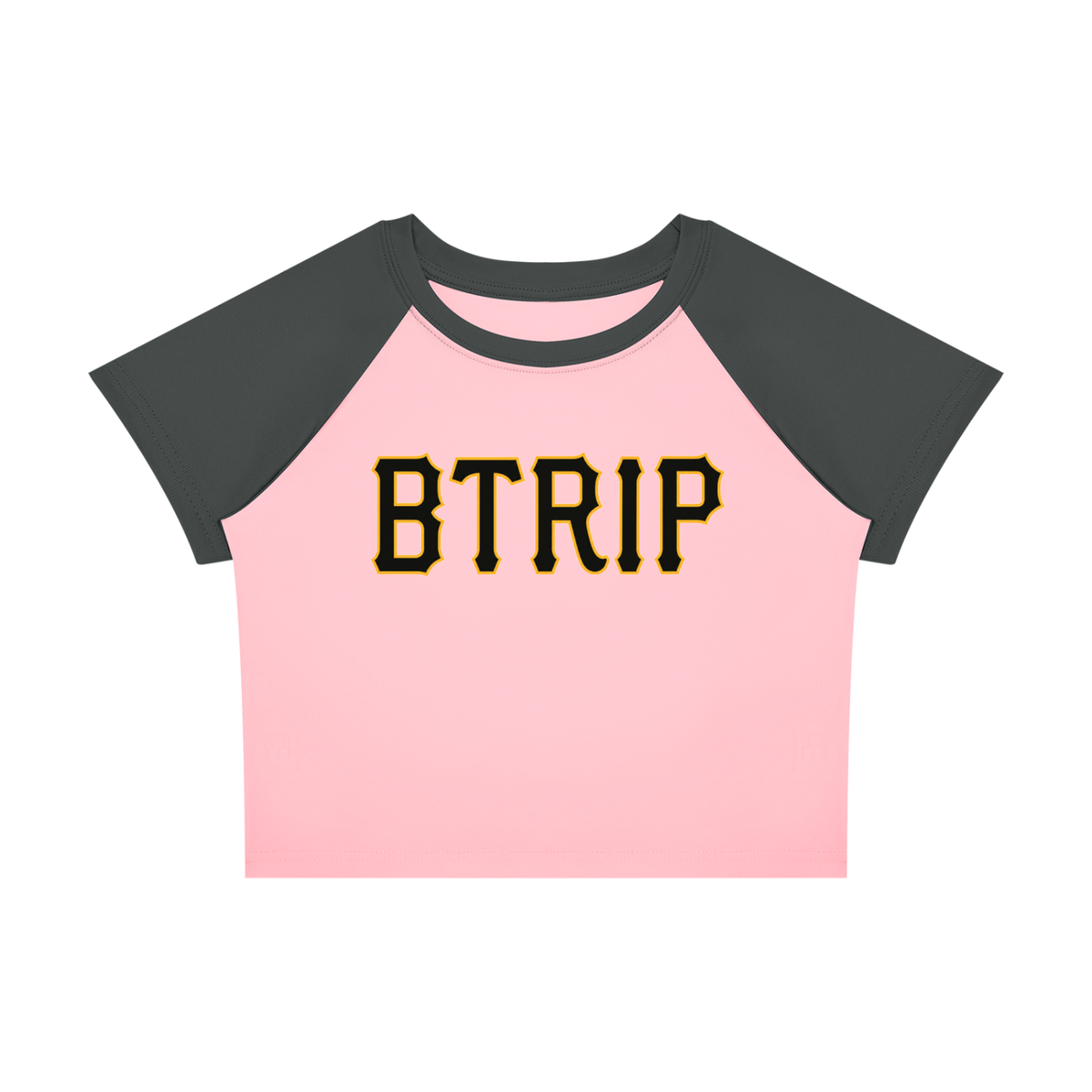 PIRVTES - Women’s Raglan Color Block Baby T-Shirt